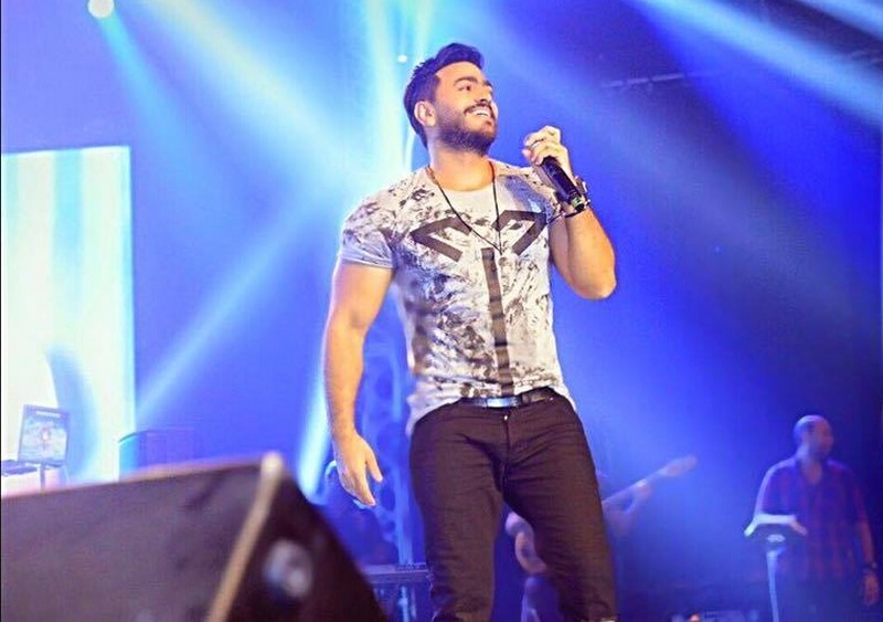 Tamer Hosny at Beirut Holidays